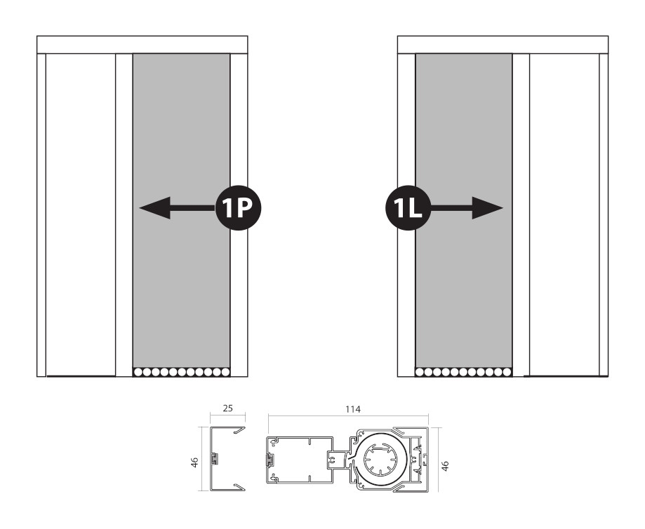 Egenskaper of MONUMO Roller Door Fly Screen Single